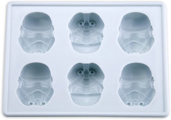 Star Wars Silicone Ice Tray Set (Eiswürfelform) Motiv "Stormtrooper" von Kotobukiya